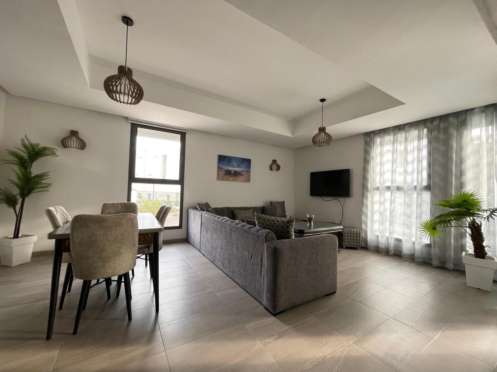 Luxurious Golf & Sea View Beach Apartment With Pool Access - Tamourrit, Taghazout Bay Екстер'єр фото
